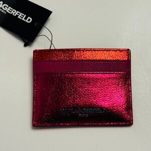 New Womens Karl Lagerfeld Card Holder